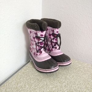Sorel Waterproof Girls Rain/Snow Boots